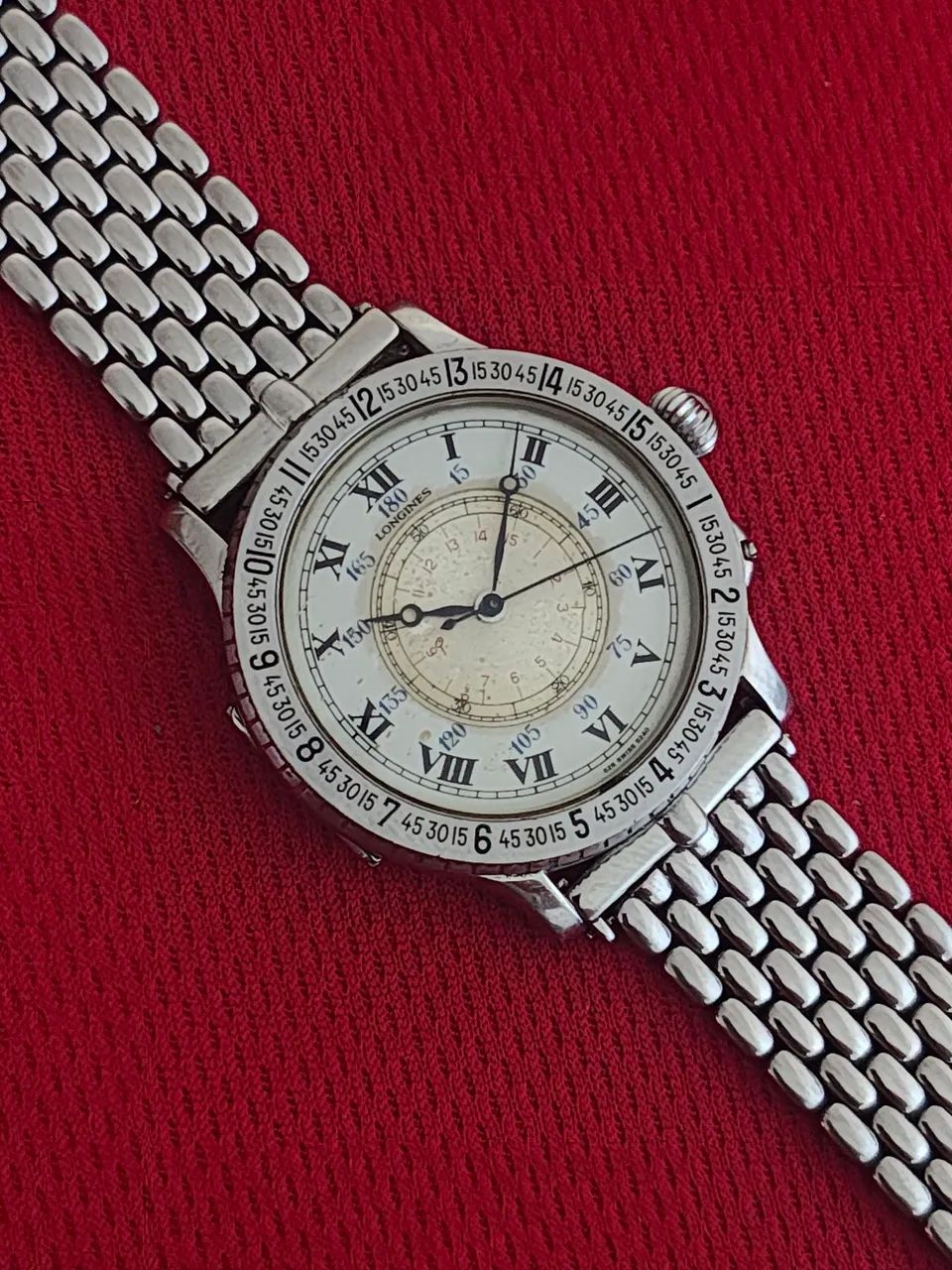 Relógio Longines Hour Angle Automático Charles Lindenberg  - Foto 2