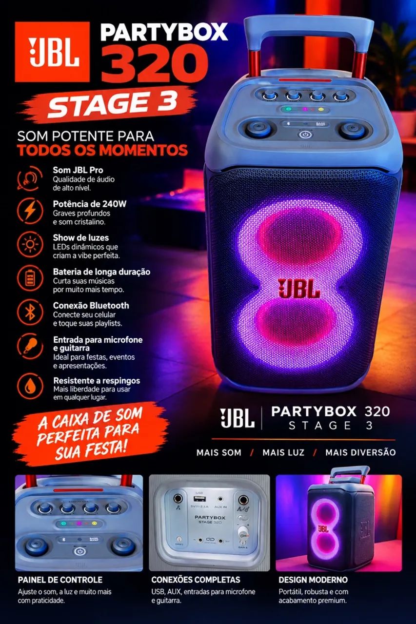 Jbl PartyBox 320 