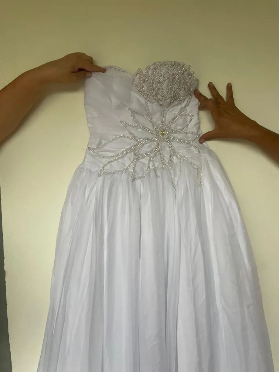 Vestido debutante com forro