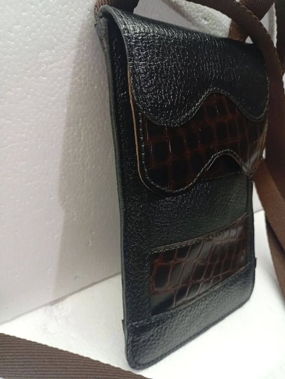 Bolsa Couro Legítimo feminina .  - Foto 4
