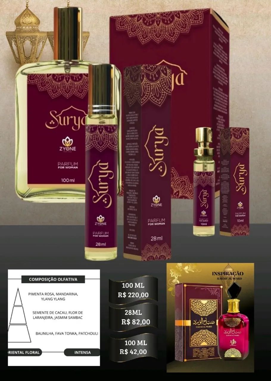 Perfumes importados Zyone -perfume de 38ml + hidratante 80gr - Foto 3