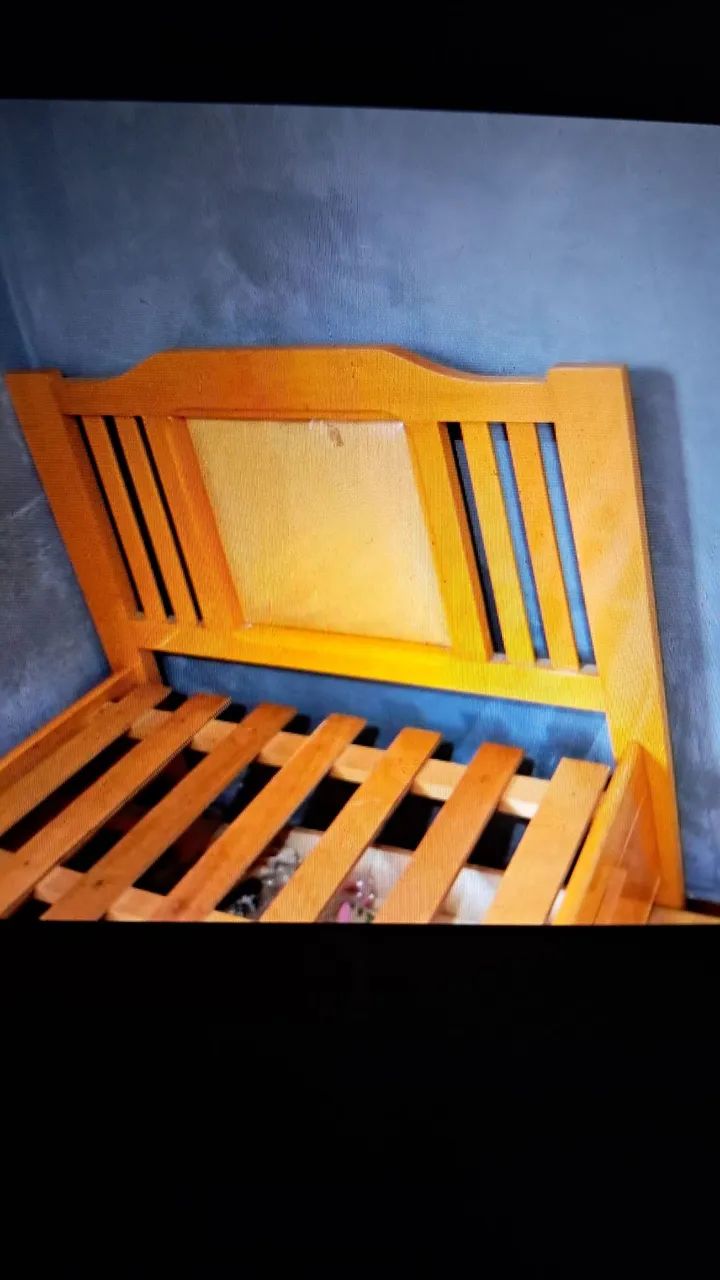 Cama bicama em madeira com gavetas - Foto 4