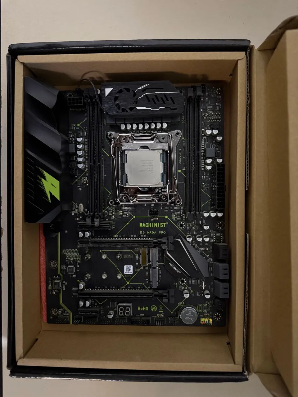 Kit placa mãe X99 + 2680 V4 + cooler wovibo  - Foto 2