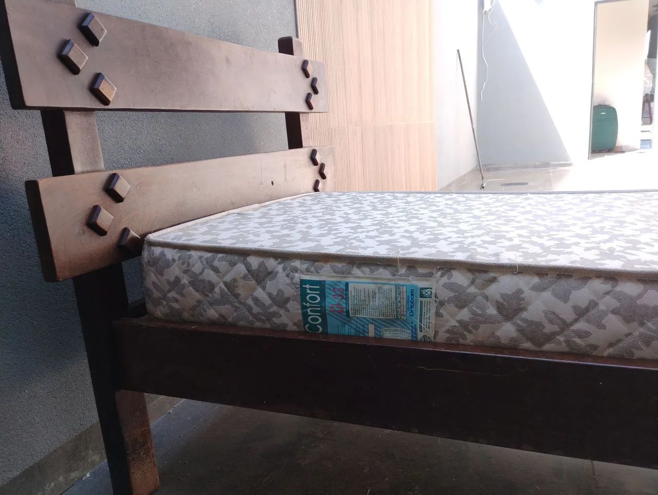 Cama de solteiro com colchão  - Foto 3