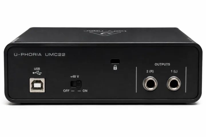 Interface de Áudio Behringer U-Phoria UMC22 - Foto 2