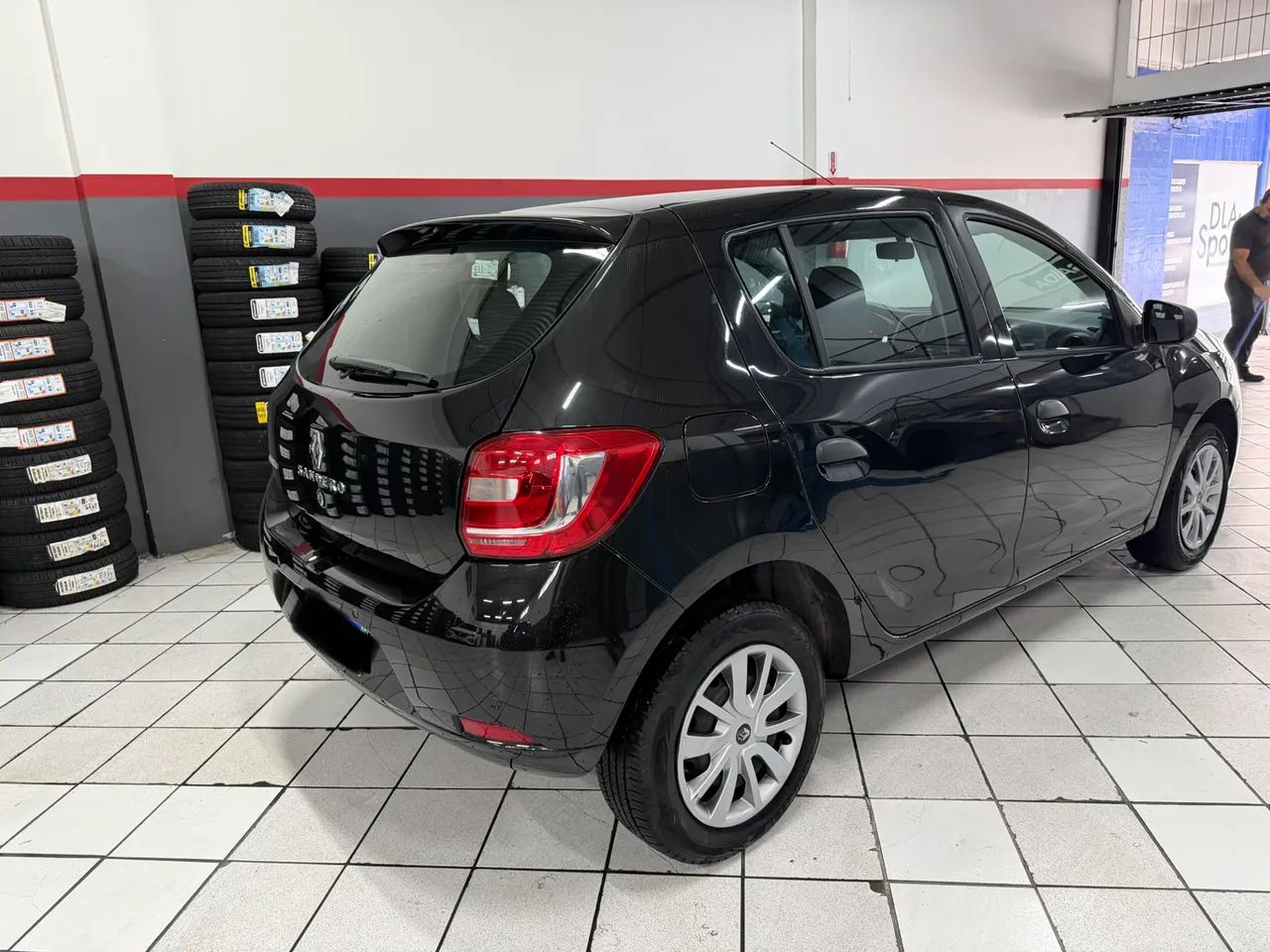 Renault Sandero Authentique Flex 1.0 12V 5P 2018 - Foto 5