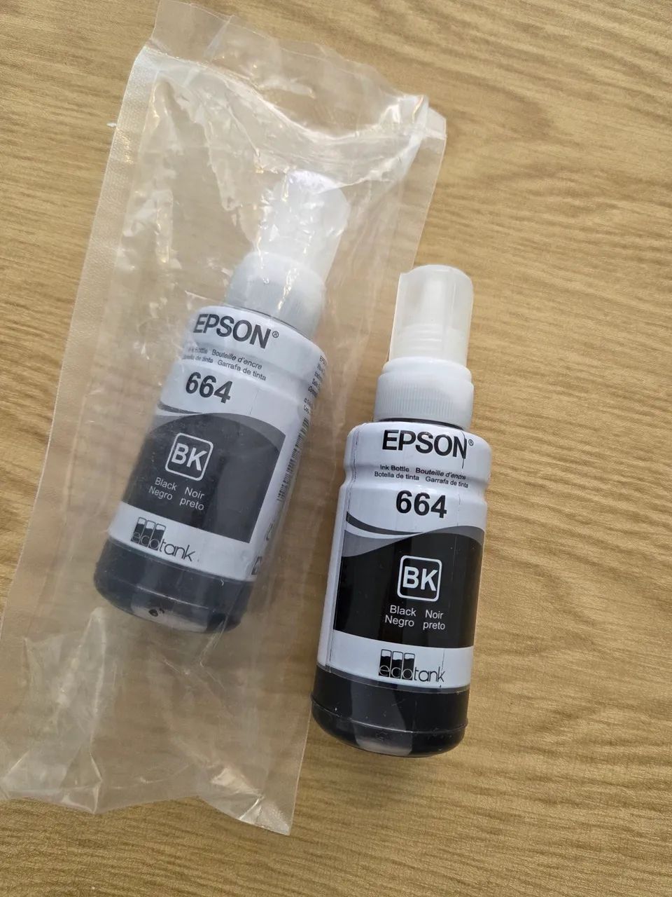 Tinta Impressora Epson Original  664 Preto 
