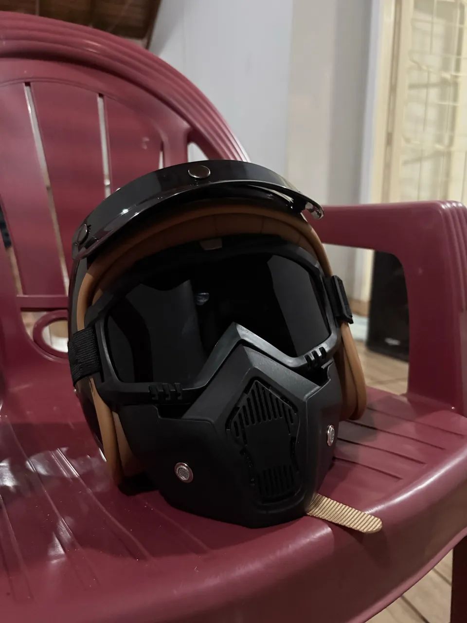 Capacete Custom Café racer