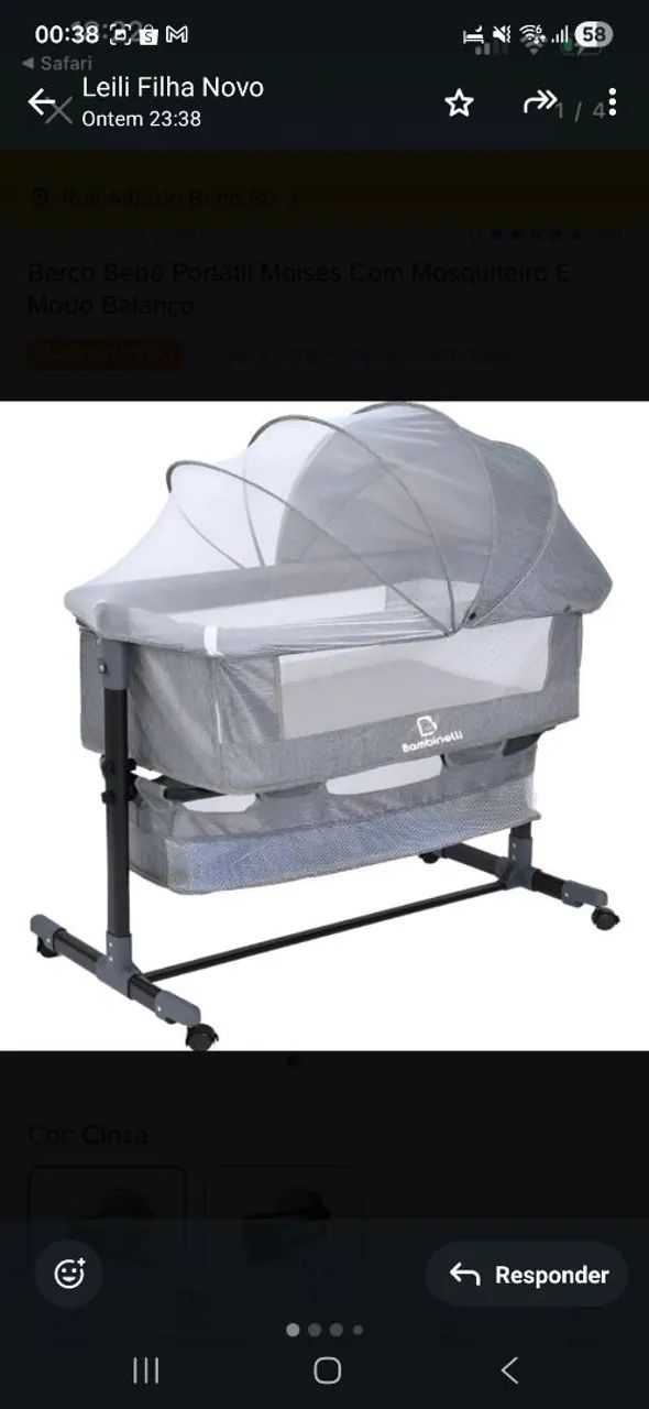 Berço portátil 