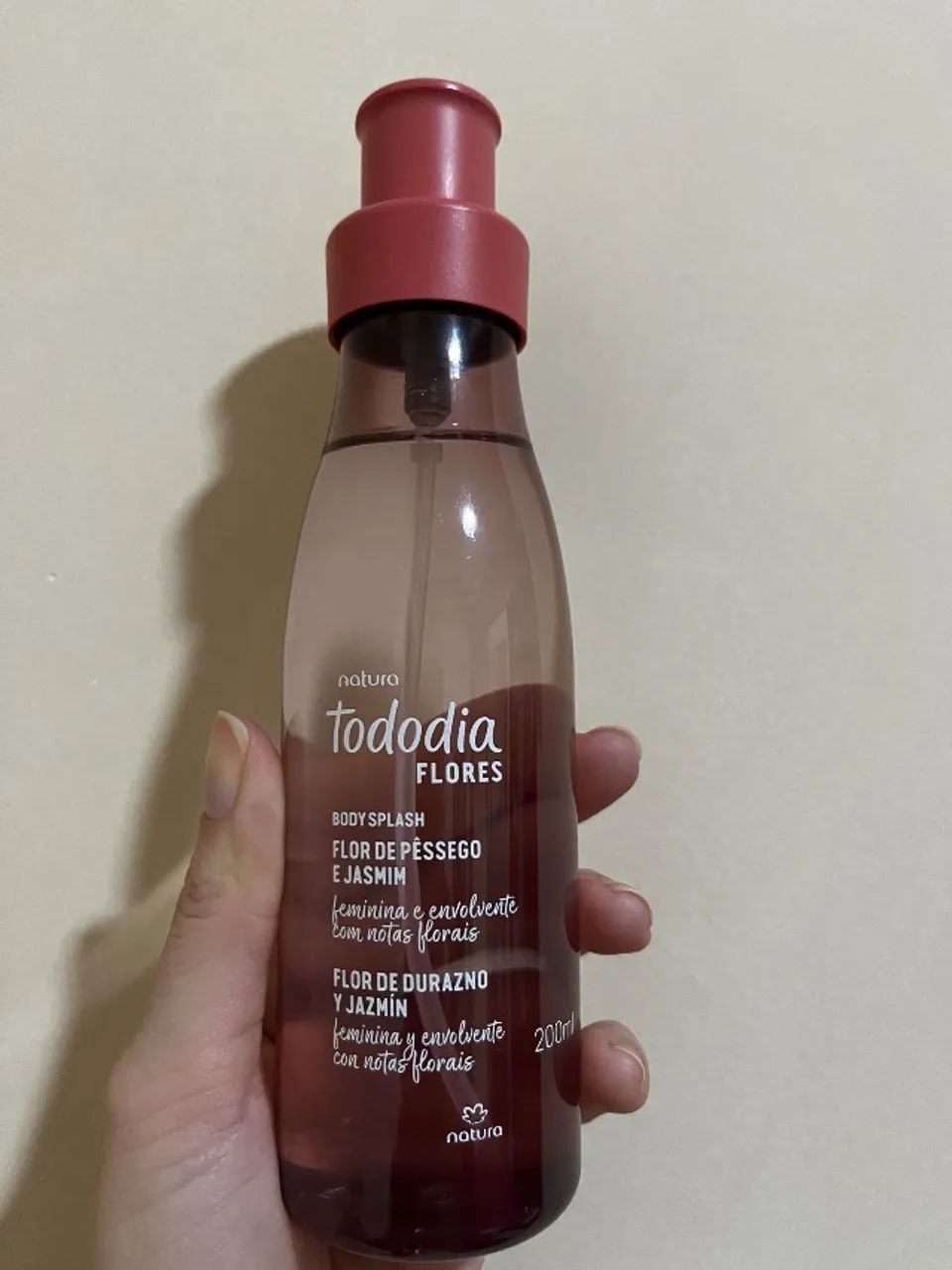 Natura Body Splash Flor de Pêssego e Jasmin - Foto 2