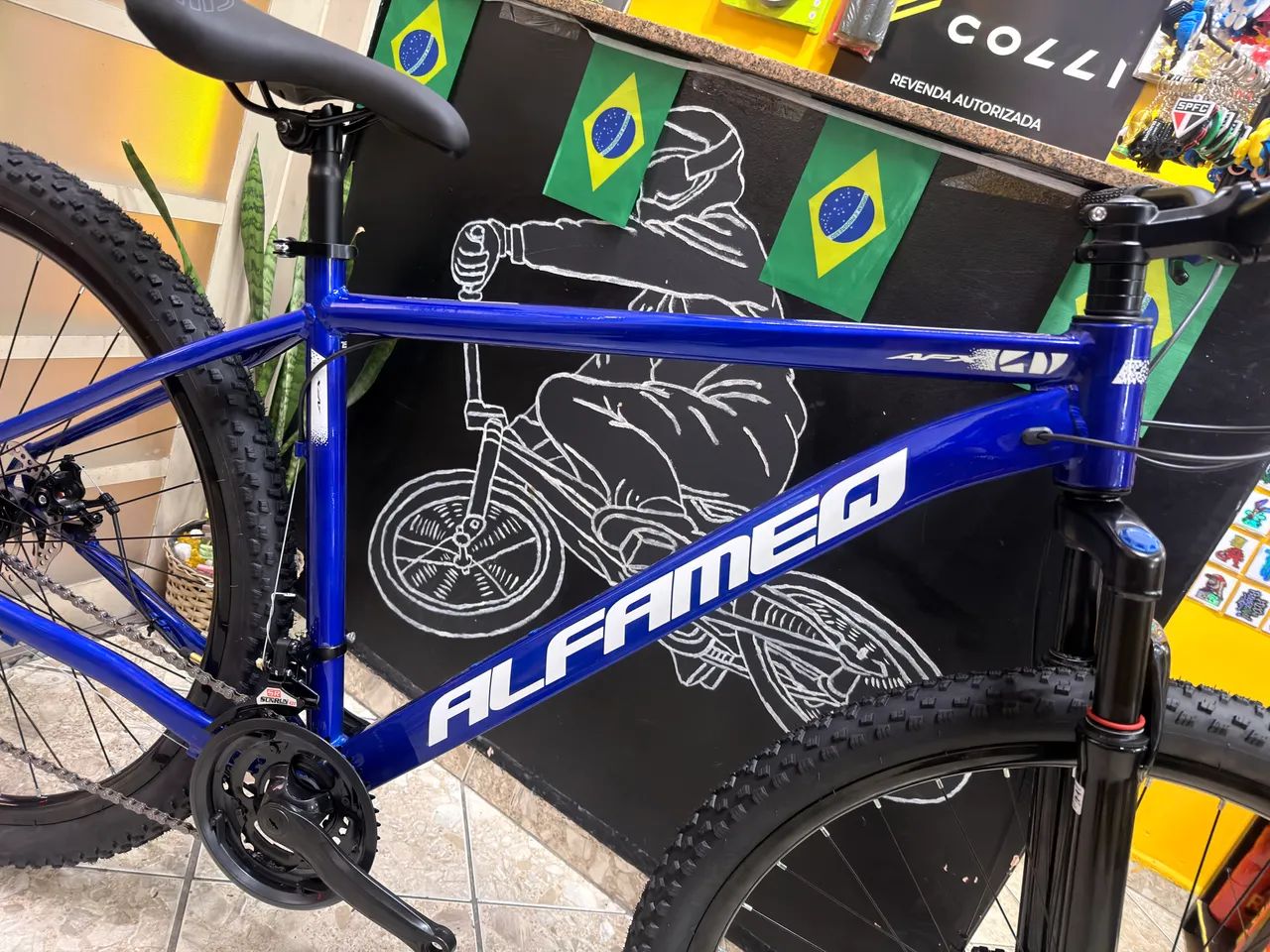 BICICLETA ARO 29 ALFAMEQ ALUMINIO NOVA