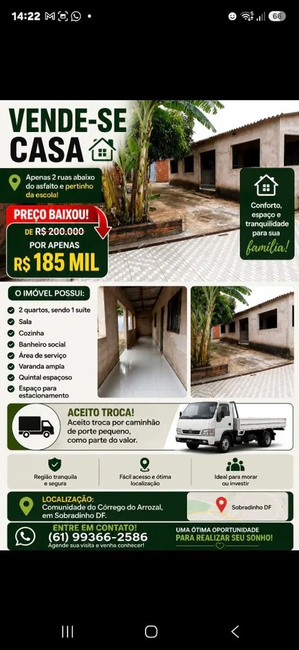 Vende-se casa 