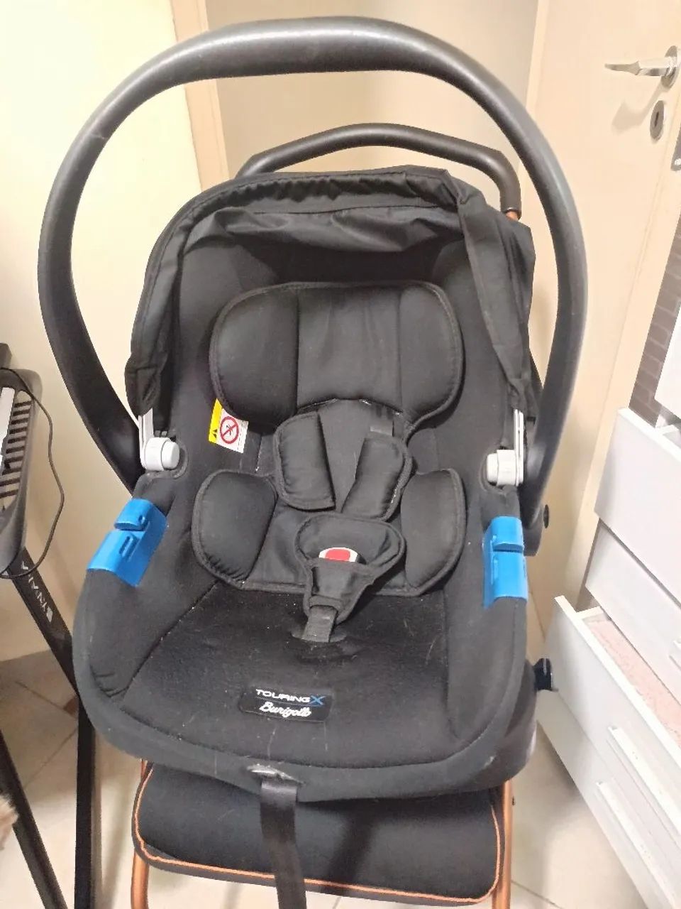 Carrinho e bebe conforto burrigoto ecco - Foto 2
