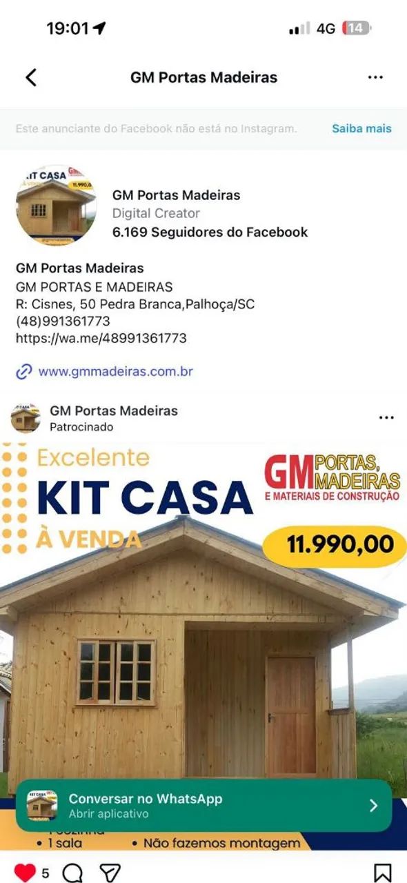 VENDO CASA DE MADEIRA !