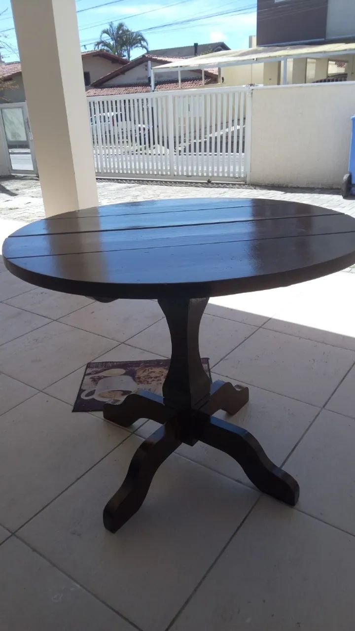 Mesa Estilo Madeira/ Rustiica - Foto 3
