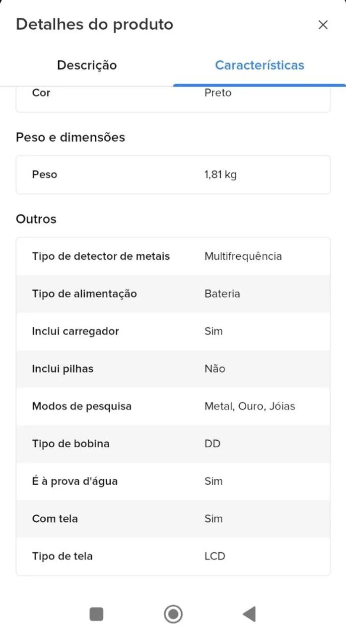 Detector de metais The Legend Pró Pack - Foto 3