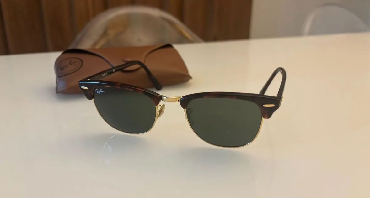 Óculos de sol rayban clubmaster - Foto 2
