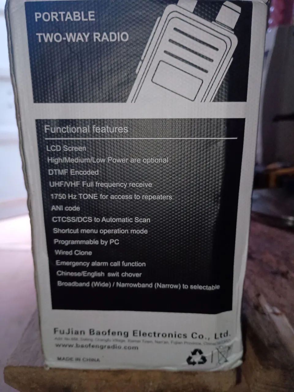 Rádio Comunicador Baofeng Uv17 - Foto 4