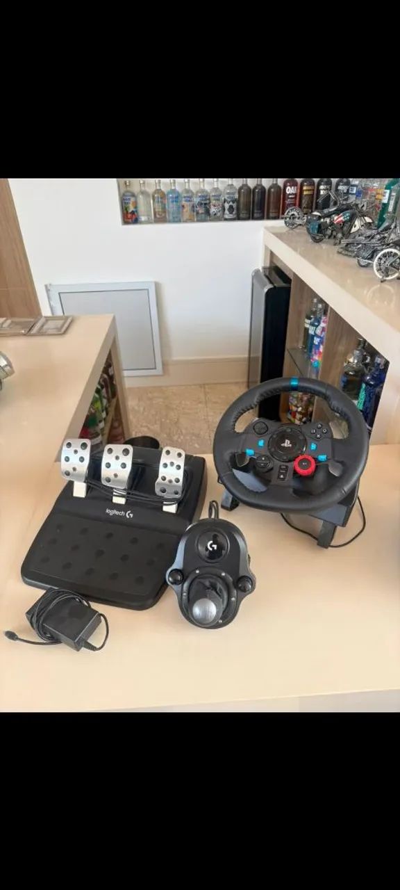 Volante logitech g29, compatível com ps4/ps5 - Foto 5