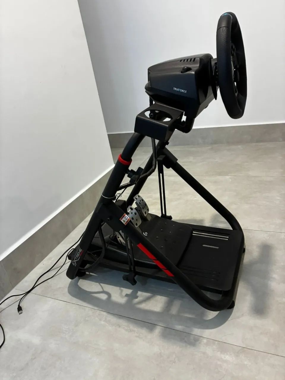 Volante Logitech G923 PS5 PC + Cock Pit Extreme - Foto 4