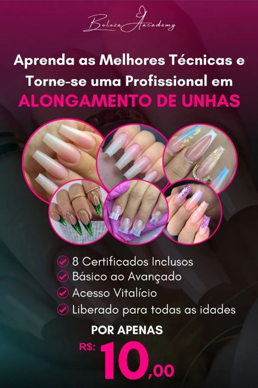 Curso de alongamento de unhas  - Foto 2