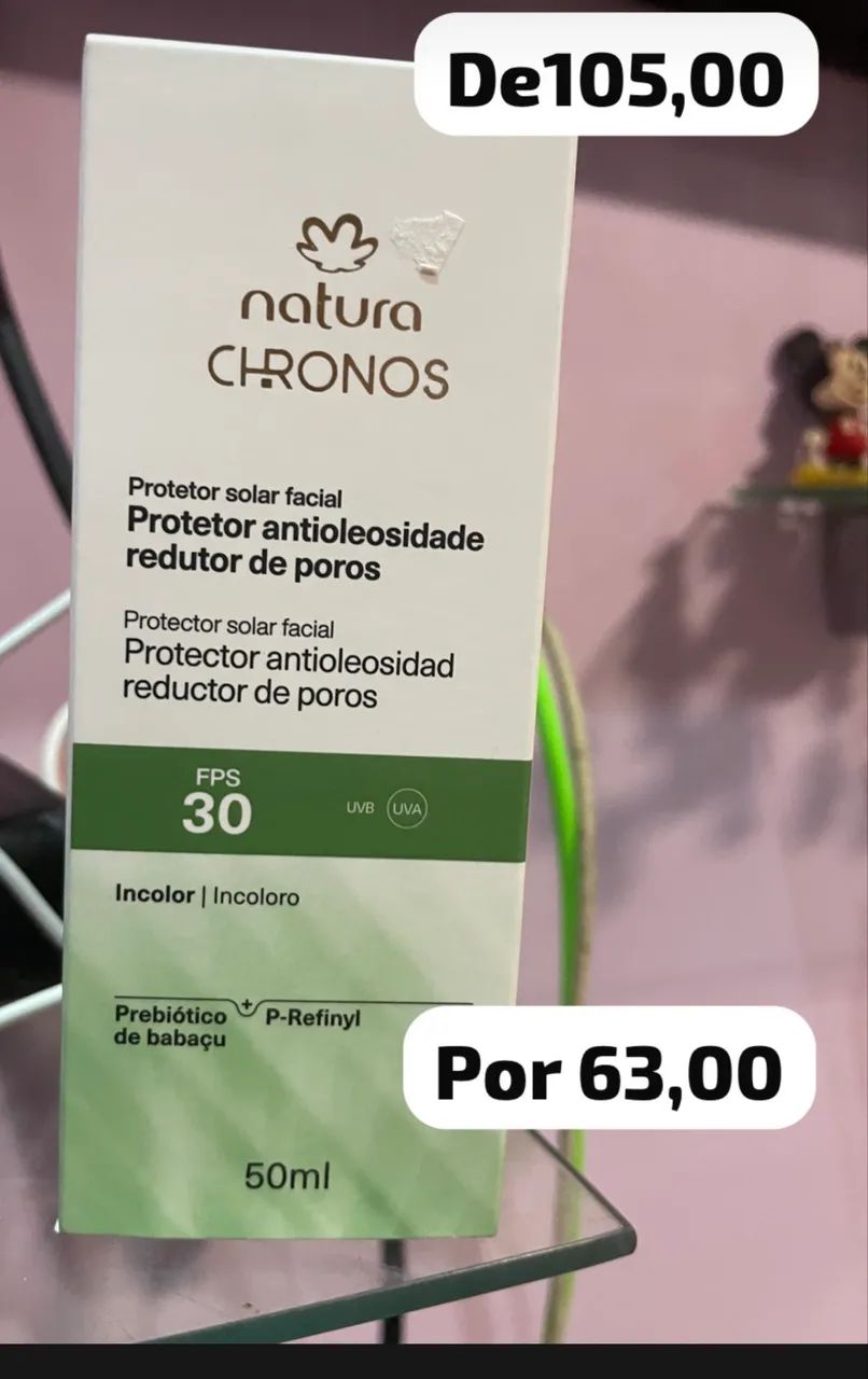 Protetor solar Natura 