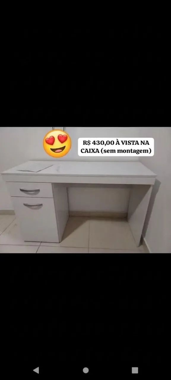 Escrivaninha NA CAIXA NOVO  - Foto 2
