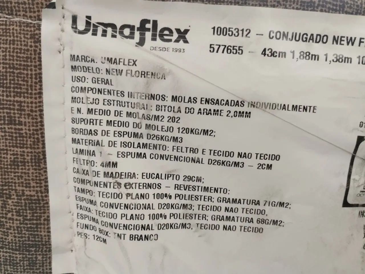 Cama Box Casal UMAFLEX - Foto 4