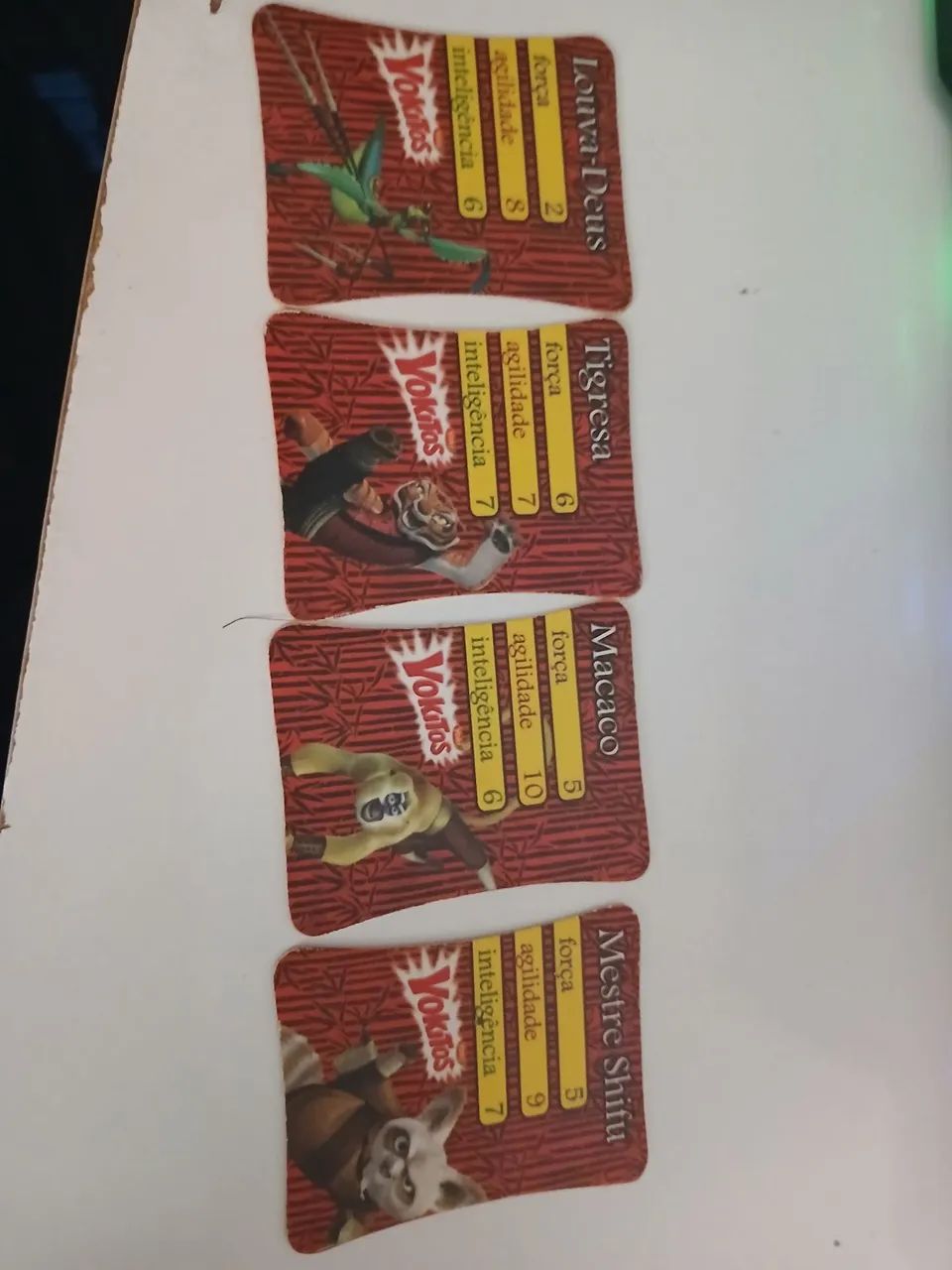 Lote tazo yokitos kung fu panda - Foto 4