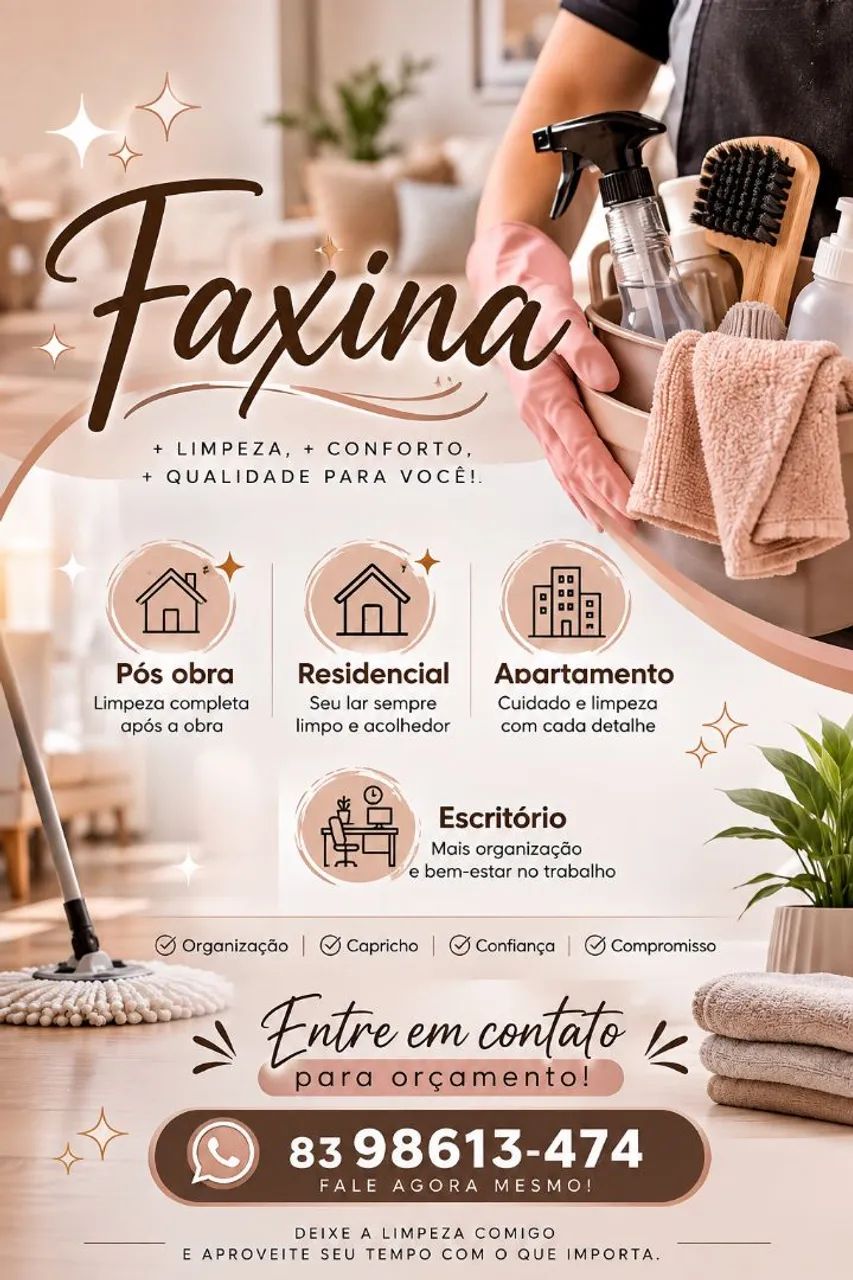 Diarista faxina 
