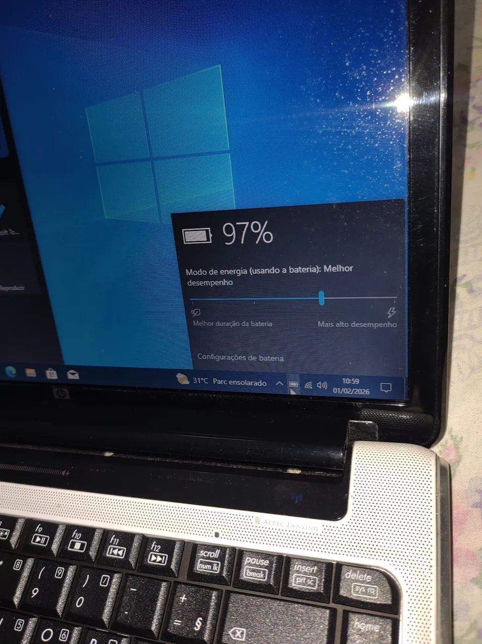 Notebook hp dv4 - Foto 2