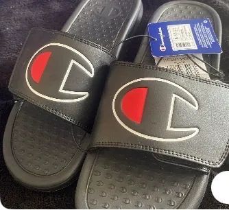 chinelo slide champion velcro regulável tamanho 39
