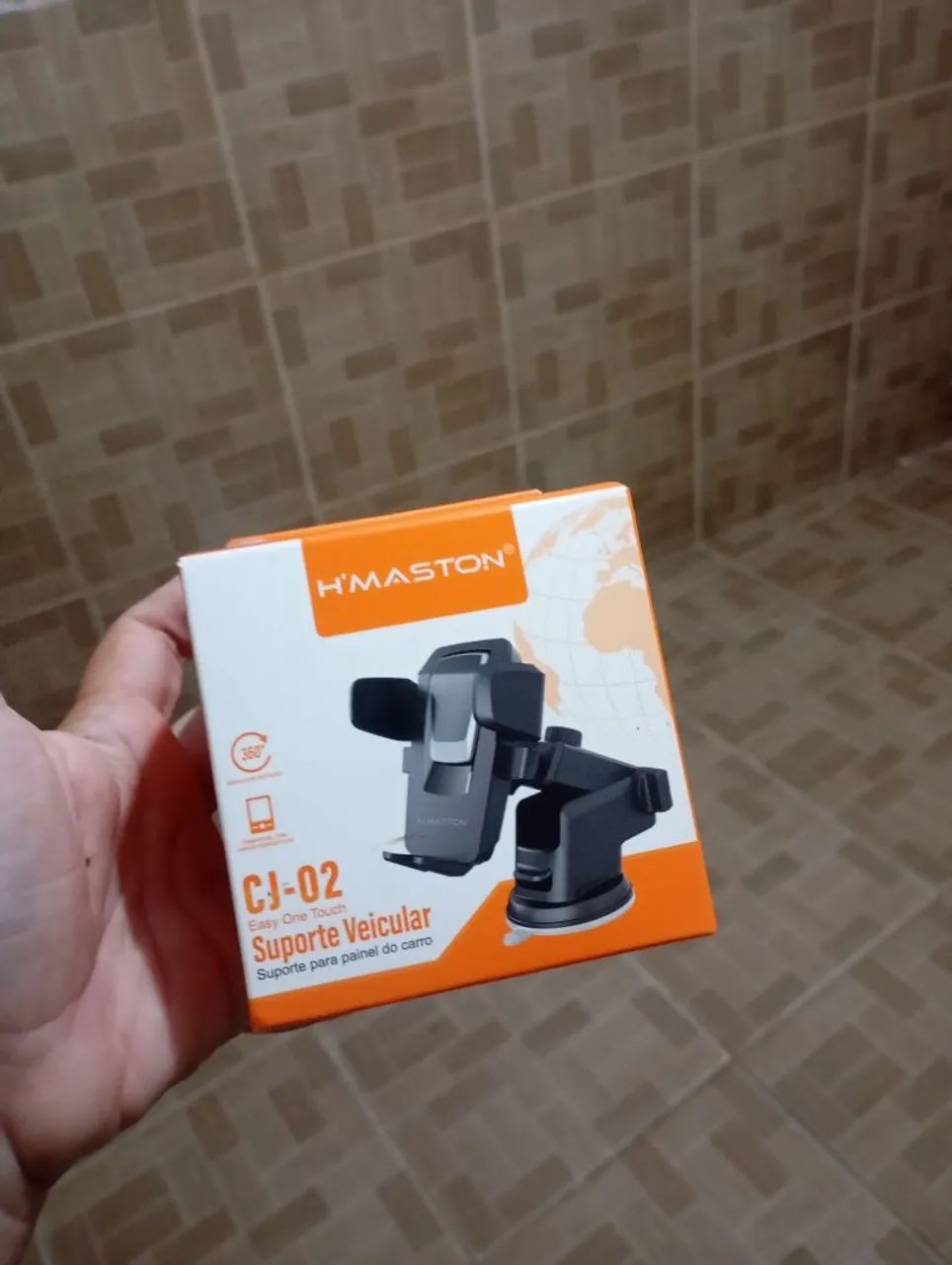 Suporte para celular veicular. 