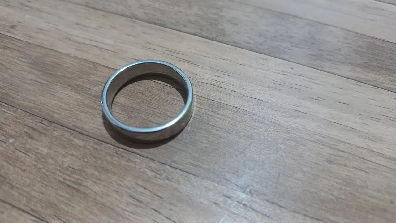 Corrente, pulseira e anel em aço inoxidável - Foto 3