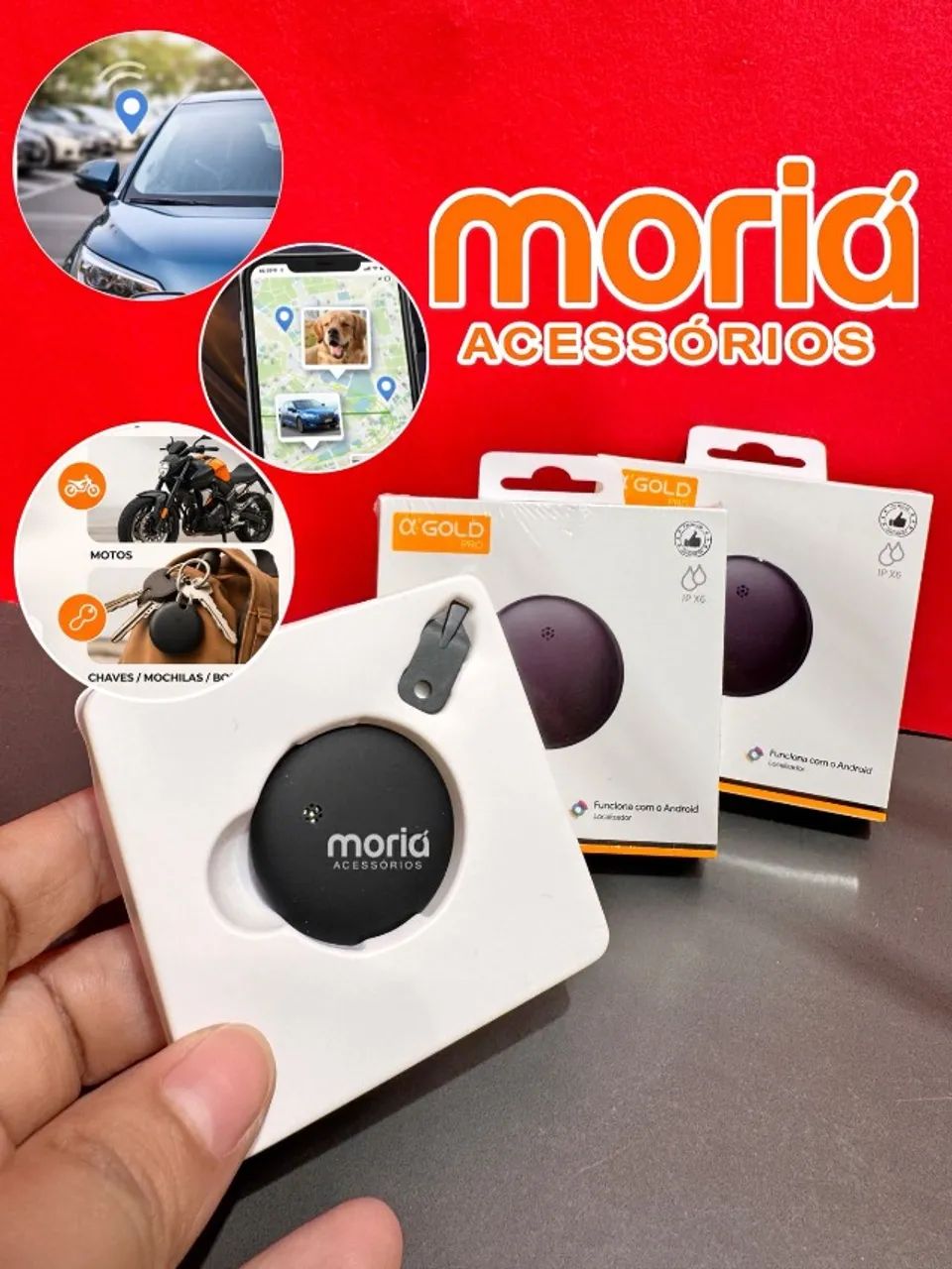 Rastreador Smart Tag Agold Pro Android - Foto 3