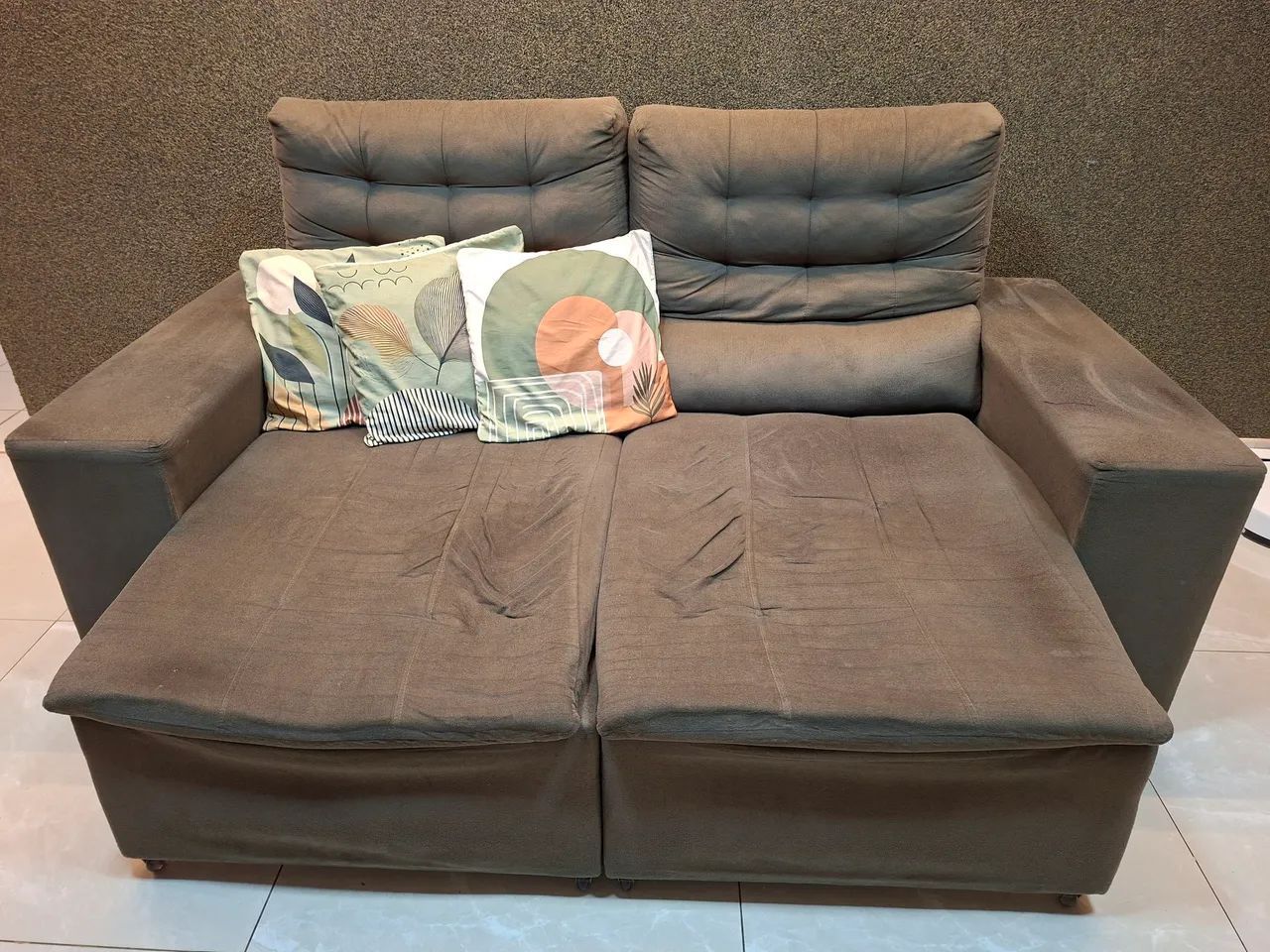 Sofá retrátil e reclinavel  - Foto 2