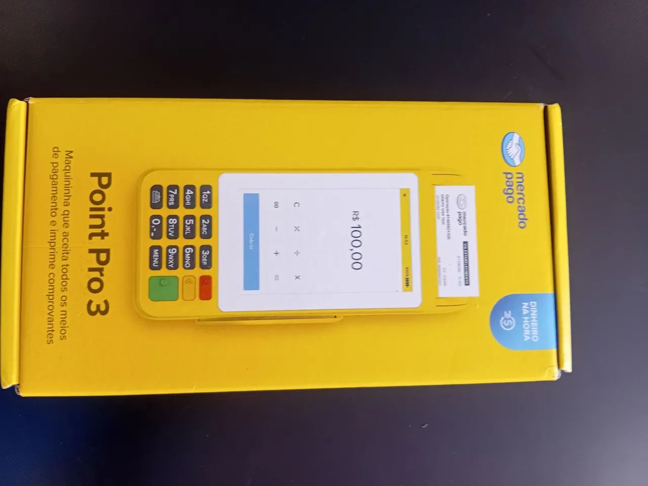 Máquina de cartão mercado pago 