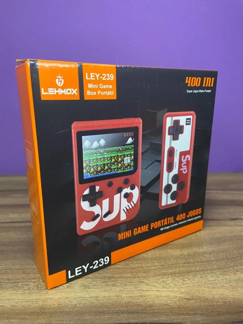GAME SUP COM CONTROLE 400 JOGOS - Foto 3