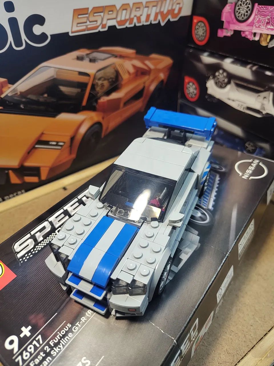 Lego 76917 Speed Champions Nissan Skyline - Brinquedos e Jogos