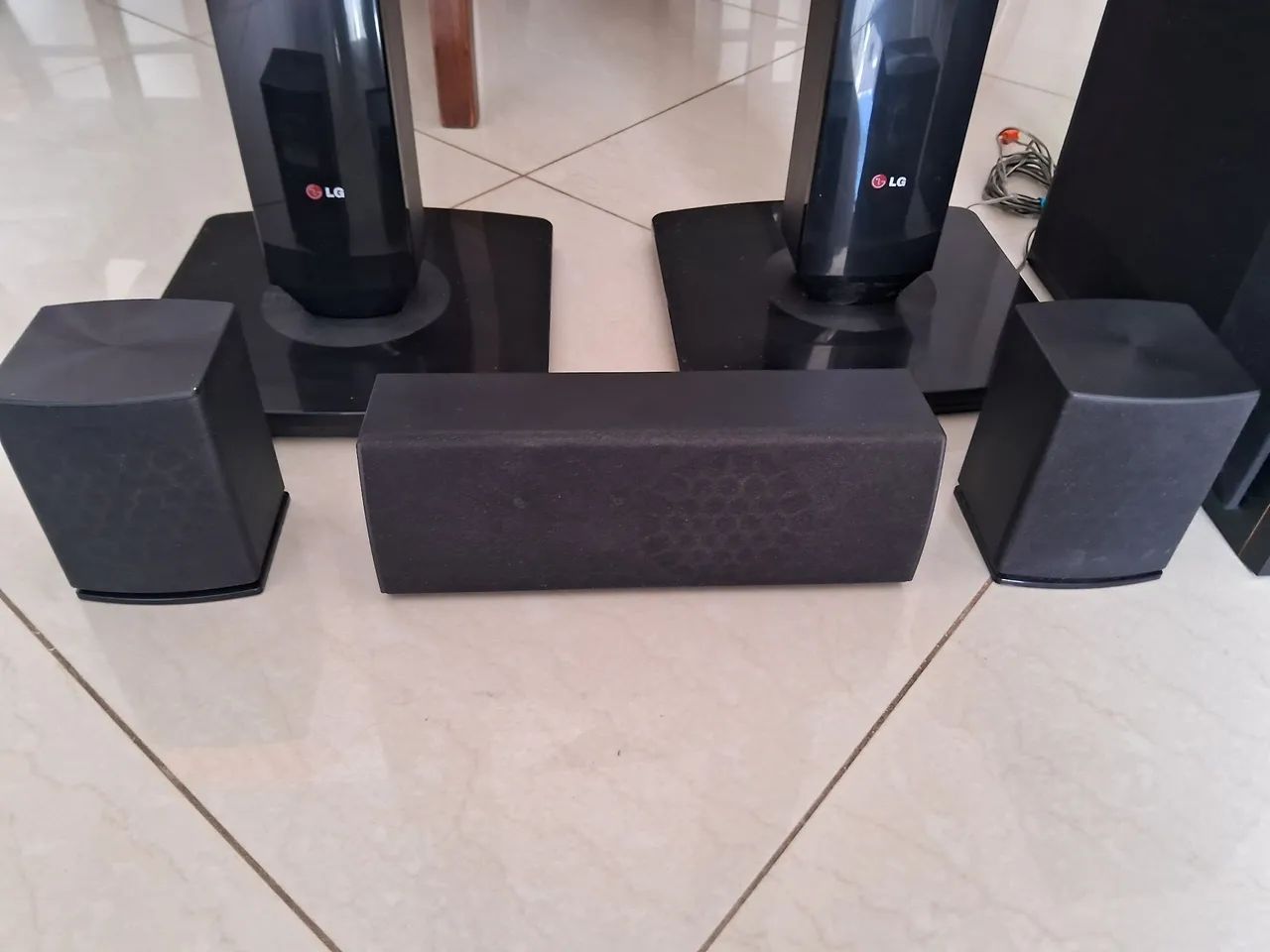 Caixas de som para home theater LG - Aparelhos de Som - Costa Azul
