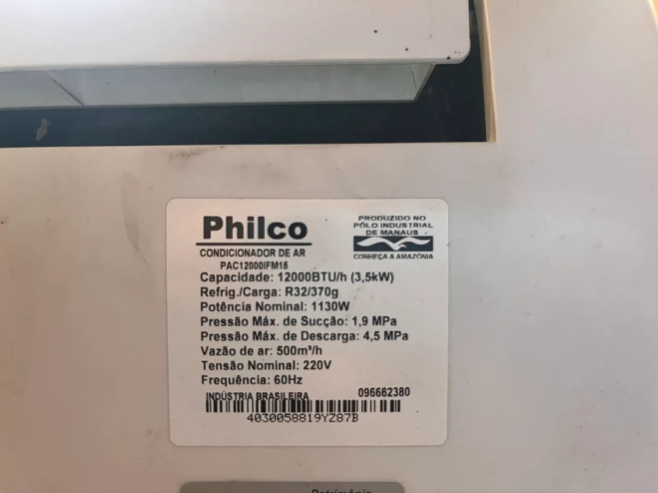 Ar condicionado 12mil btus com 2 placa reserva  - Foto 5