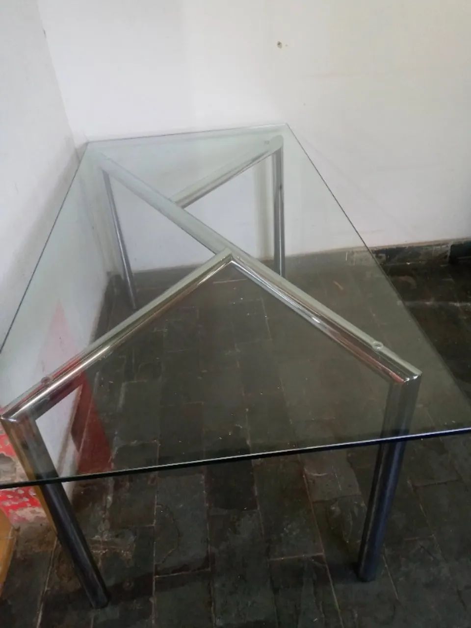 Mesa  jantar de vidro - Foto 4