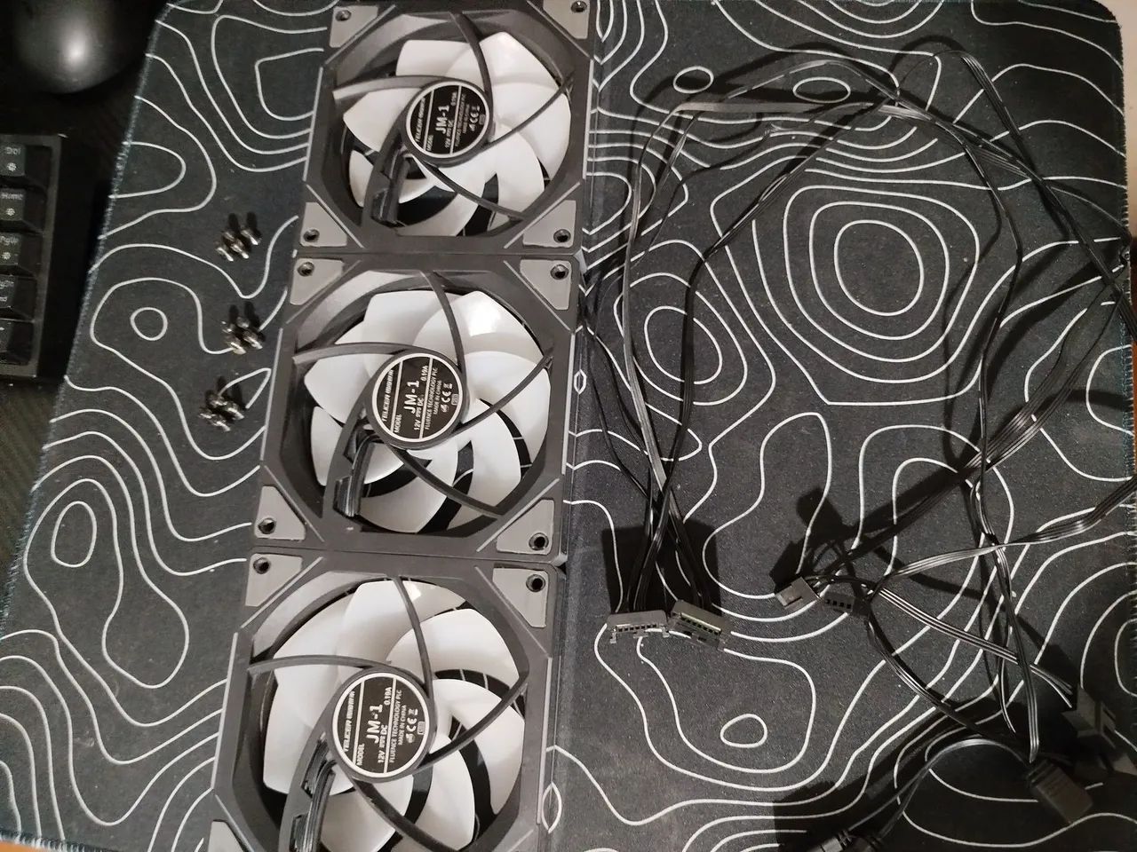 Kit 3 uni fans Teucer Jm-1 Forward Argb  - Foto 3