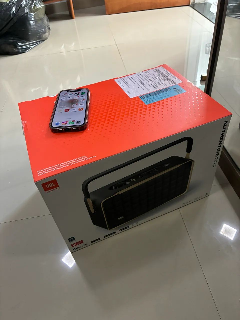 Caixa JBL Authentics 300 CAIXA FECHADA  - Foto 2