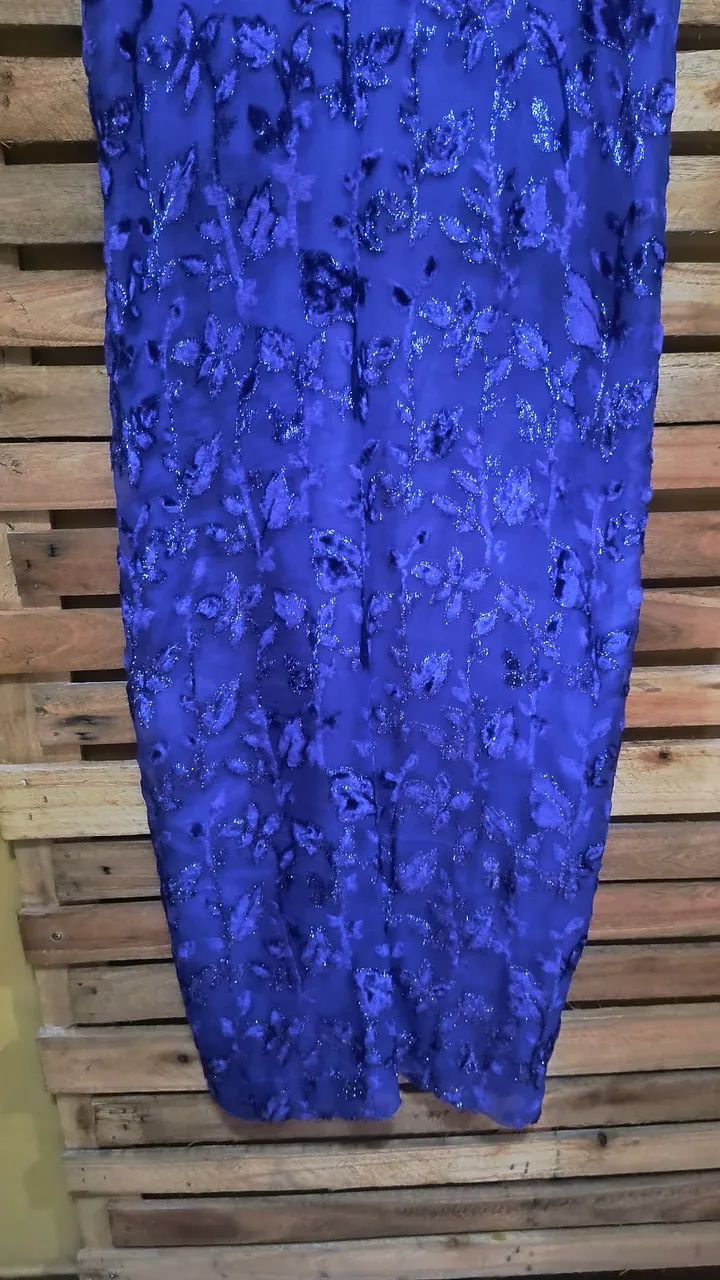 Vestido Festa Longo  Roxo - Foto 3
