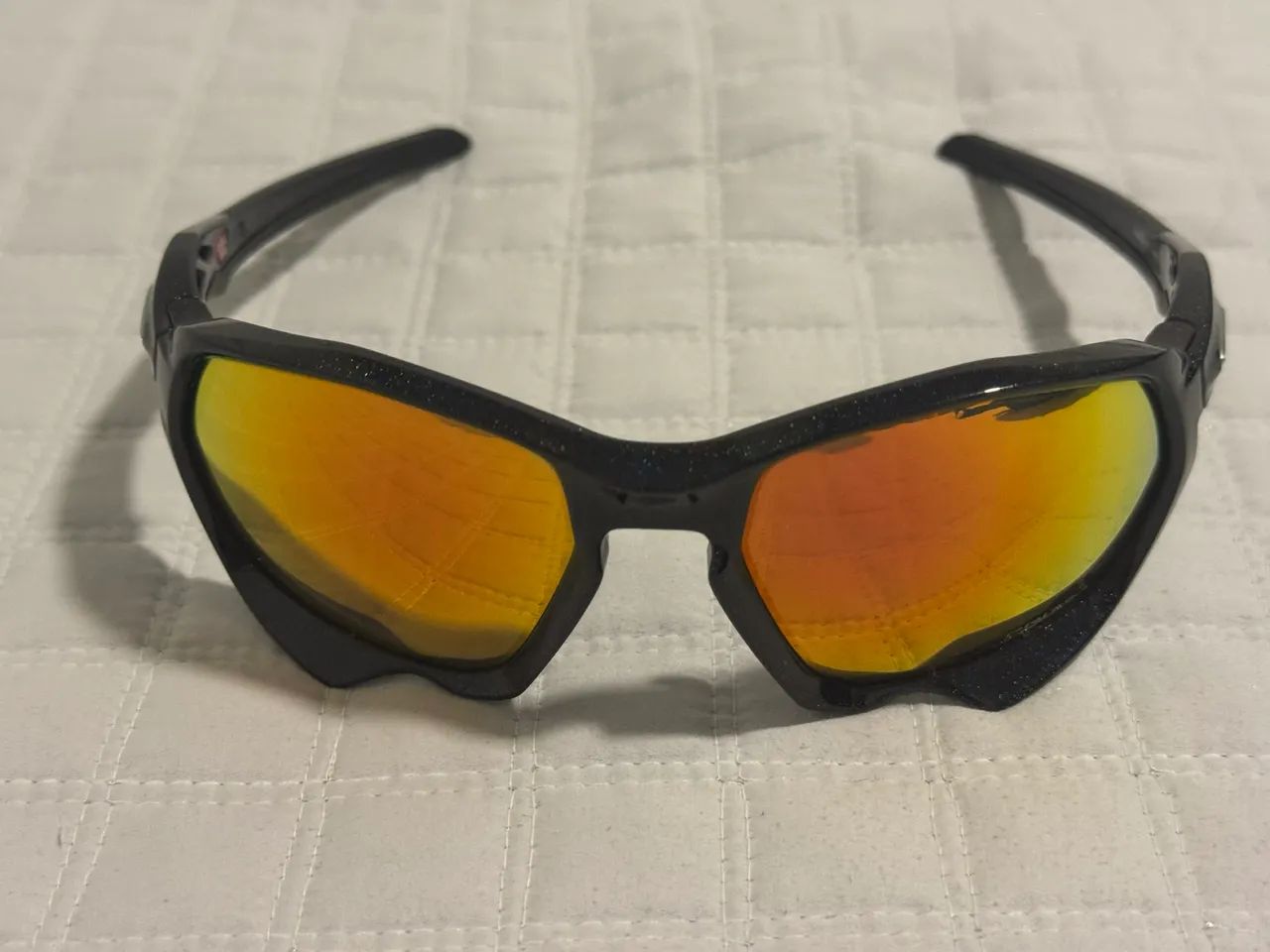 ÓCULOS DE SOL OAKLEY PLAZMA MATTE BLACK INK PRIZM RUBY - Foto 2