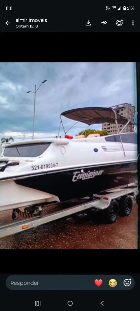 Ecomariner 25 Open, equipada com dois motores de popa Evinrude 250 HP. - Foto 3