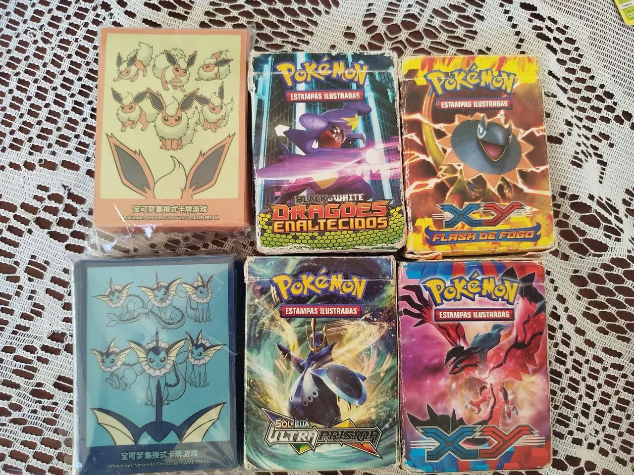 Pokémon tcg - Decks e sleeves