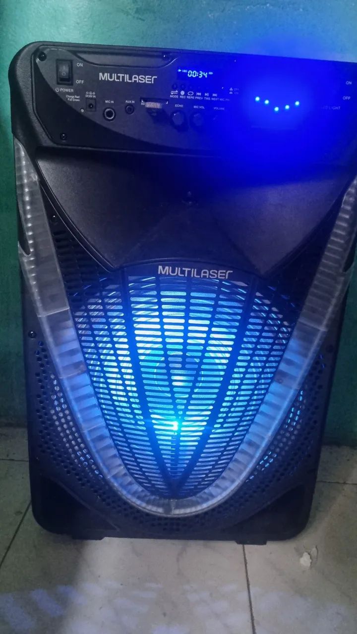 Vendo caixa de som Multilaser 