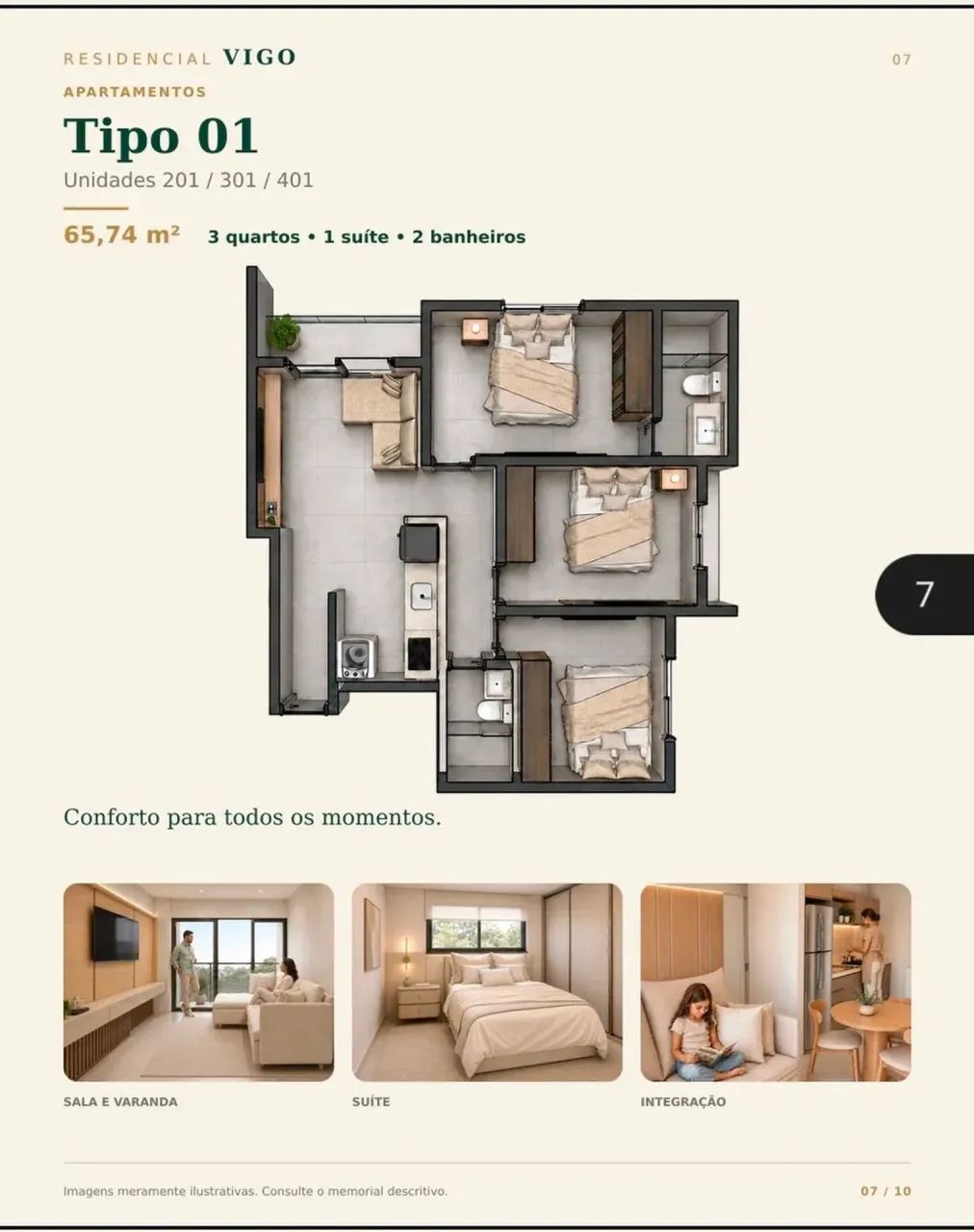 Apartamentos com 02 e 03 quartos No Aeroclube - Foto 5
